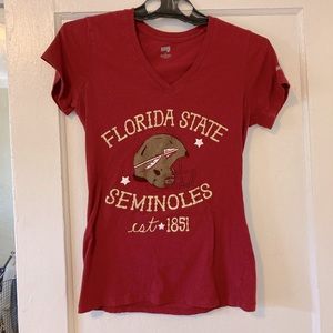 Soffe Florida State Seminoles Red Short Sleeve T-Shirt - Size Large